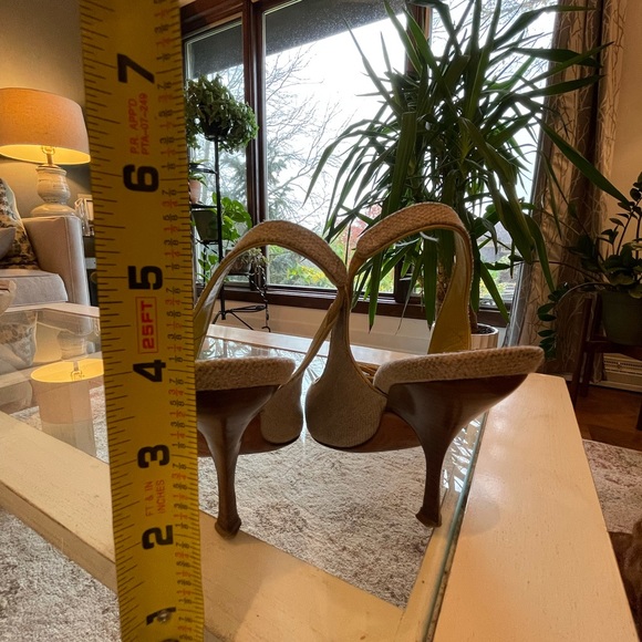 Yves Saint Laurent Slingback Heels~Size37.5 - Picture 4 of 9